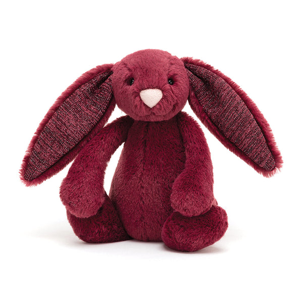 Jellycat Bashful Sparkly Cassis Bunny 30cm