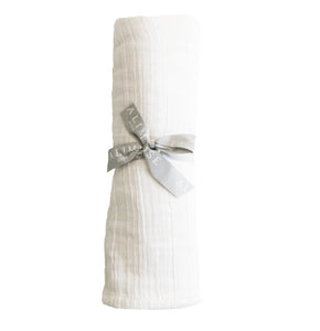 Organic Muslin Swaddle Ivory