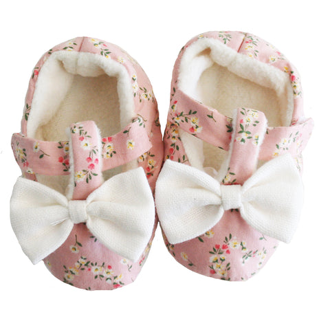 Bow Booties Posy Heart