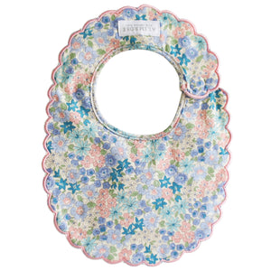 Scallop Bib Liberty Blue