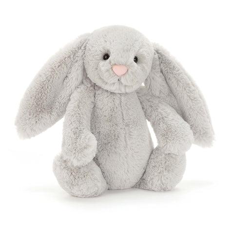 Jellycat Bashful  Silver Bunny 30cm Personalised